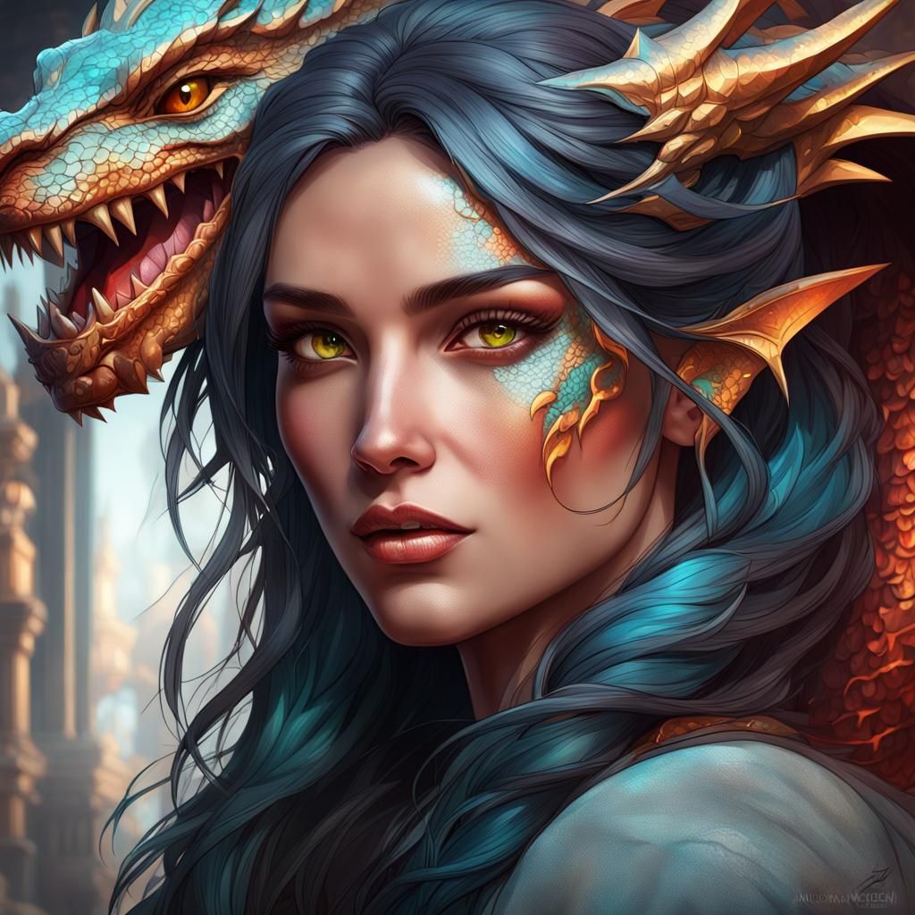 A dragon's - AI Generated Artwork - NightCafe Creator