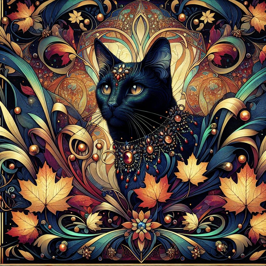 Black Cat Season  by @JustDionne