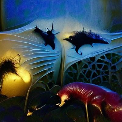 Languid beasts of the night