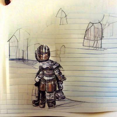 Knight sketch