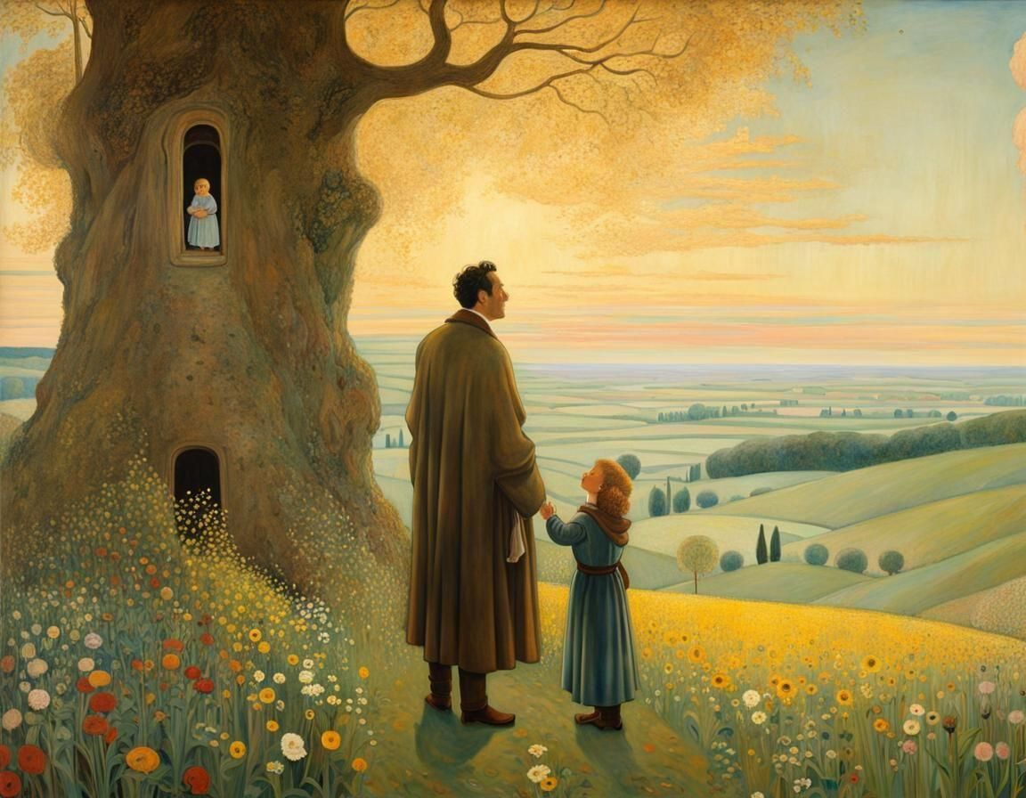 Father's Strength and Love