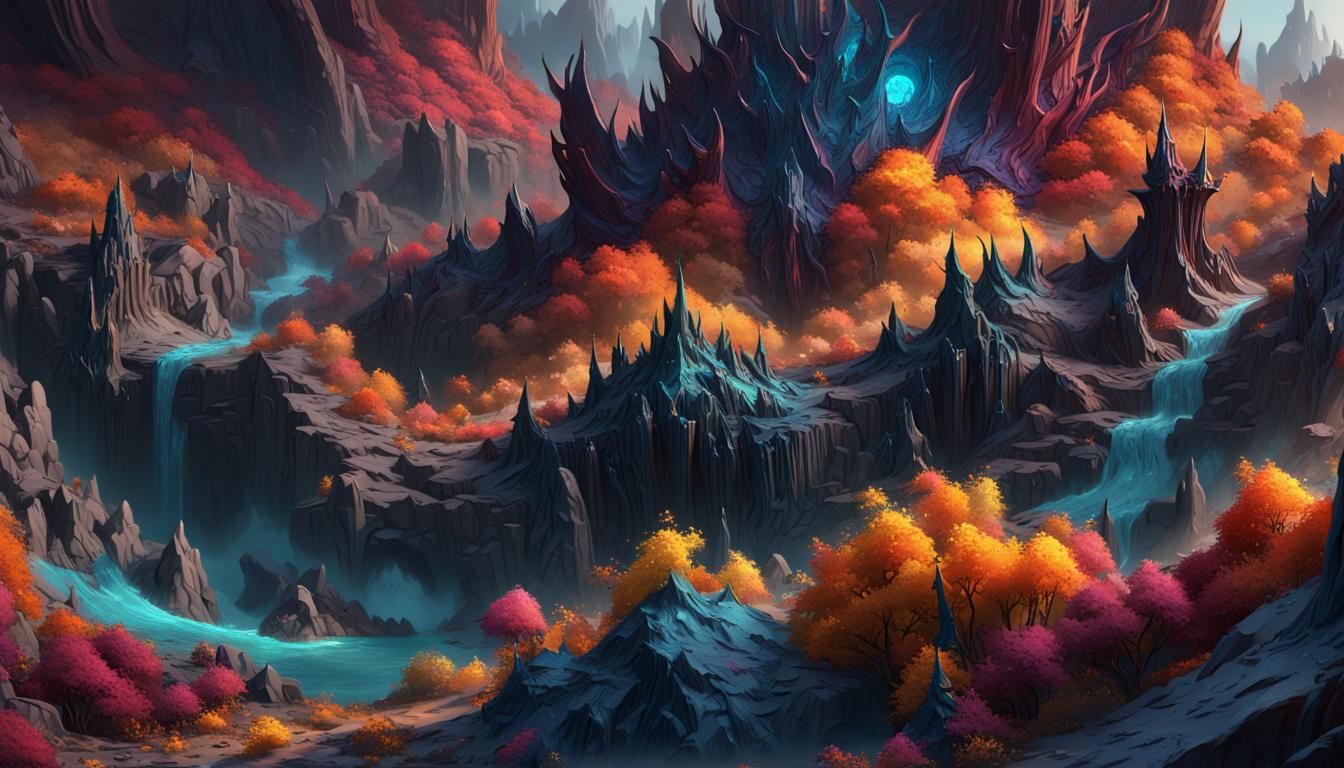 random color pallet world eater