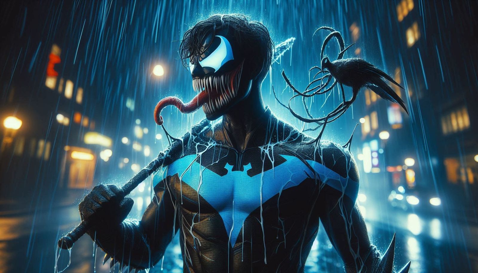 Venomized Nightwing