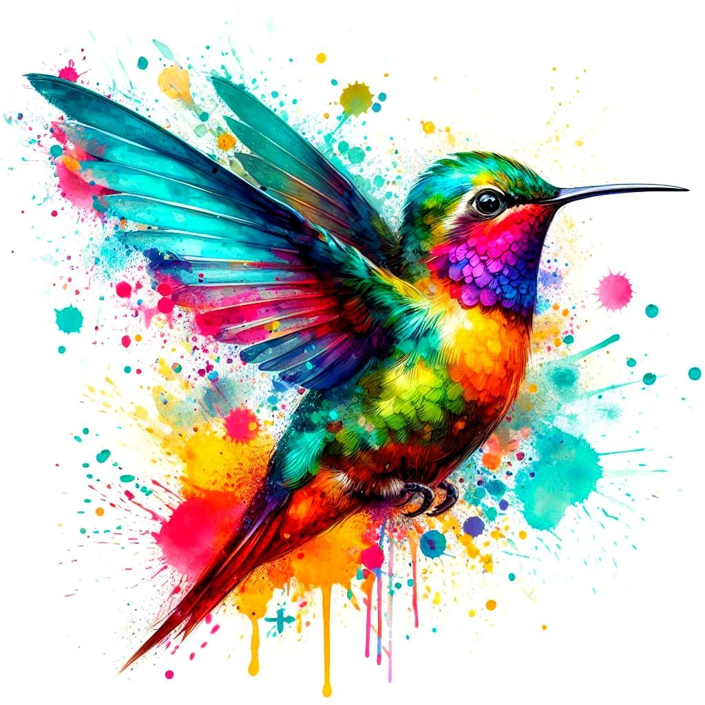 Colorful Hummingbird