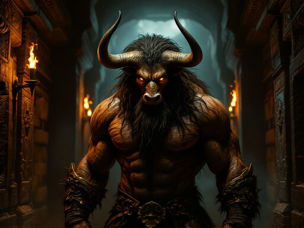 A Minotar in a labyrinth – MI