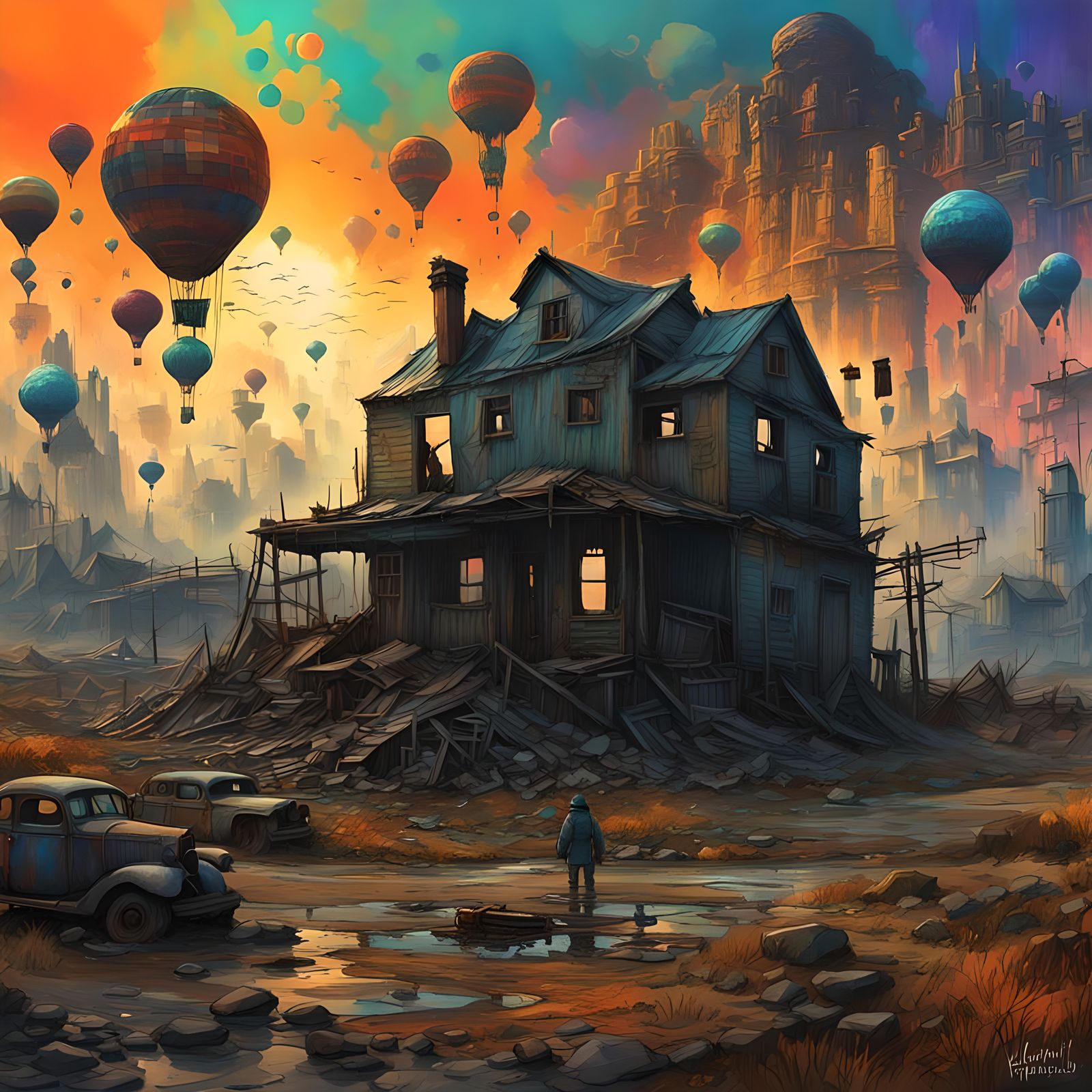 Balloon Rising