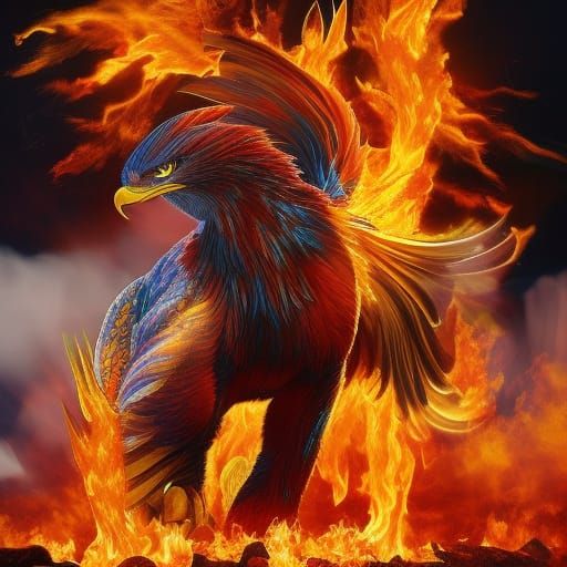 Phoenix   by @Raveighen