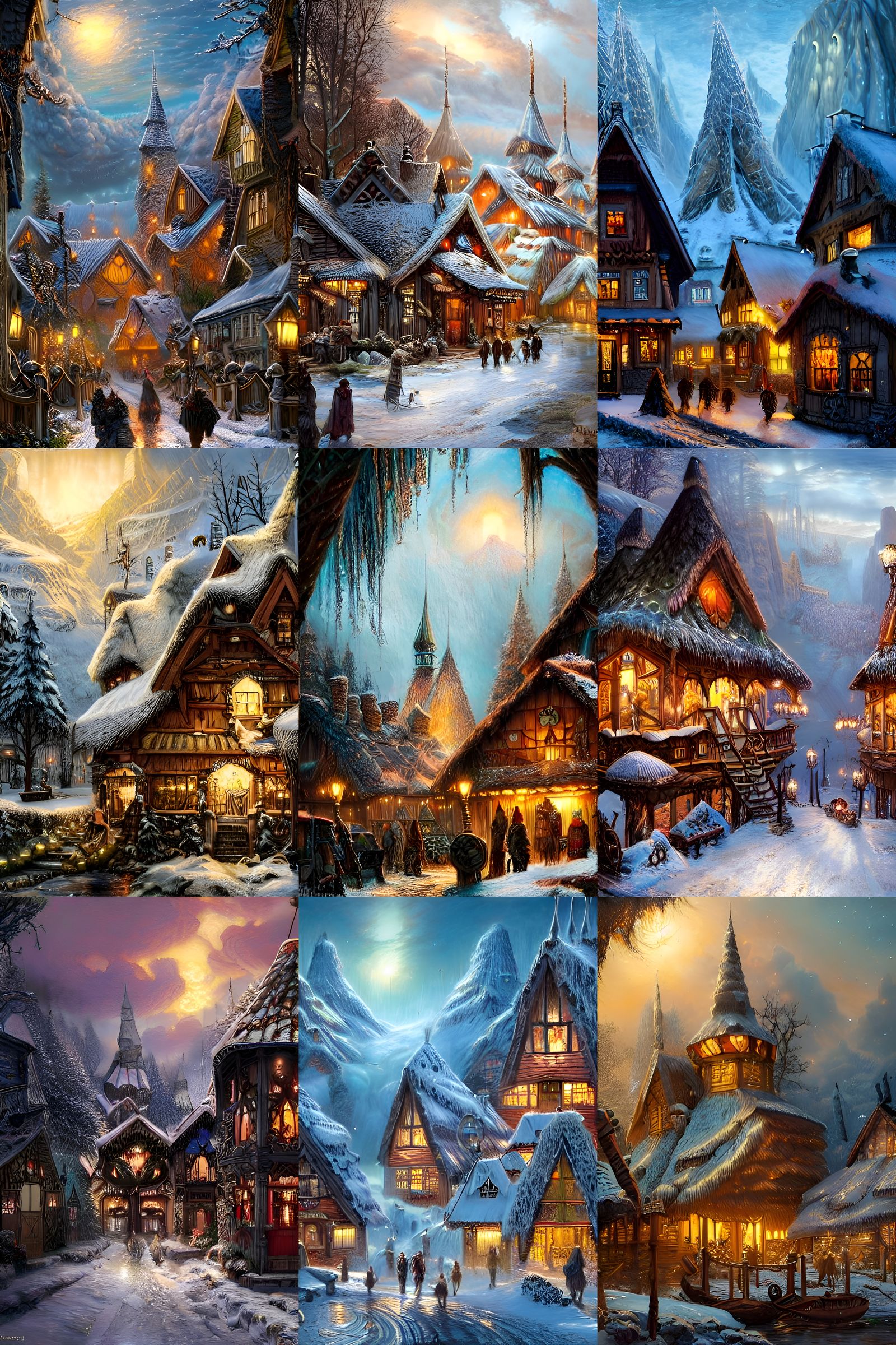 Nordic village