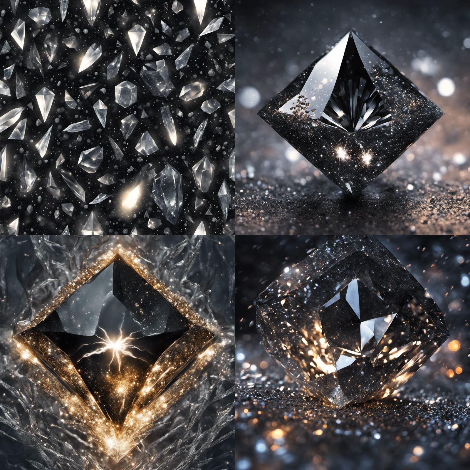 Black Diamond - AI Generated Artwork - NightCafe Creator