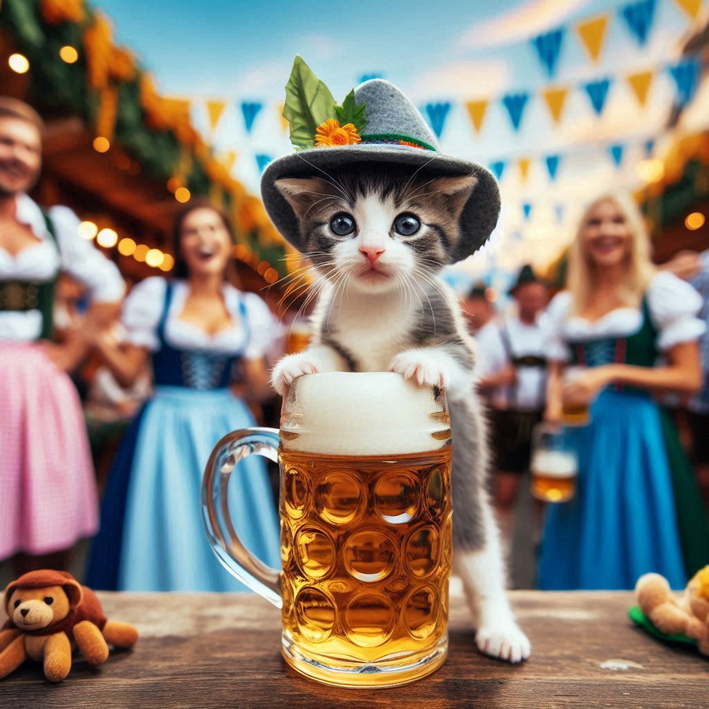 The Purr-fect Pint Pose