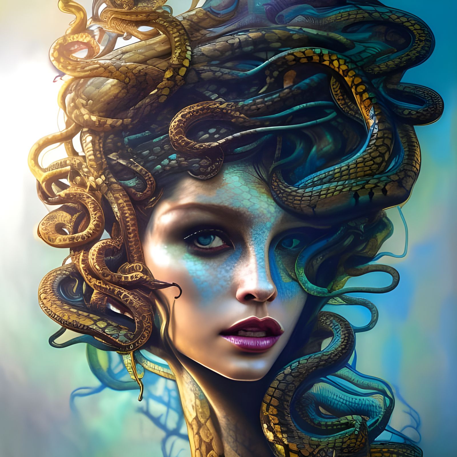 Medusa - AI Generated Artwork - NightCafe Creator