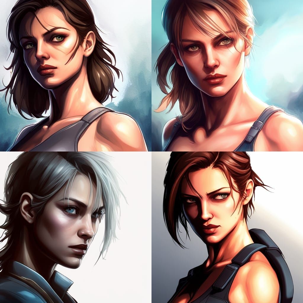 Jill Valentine - AI Generated Artwork - NightCafe Creator