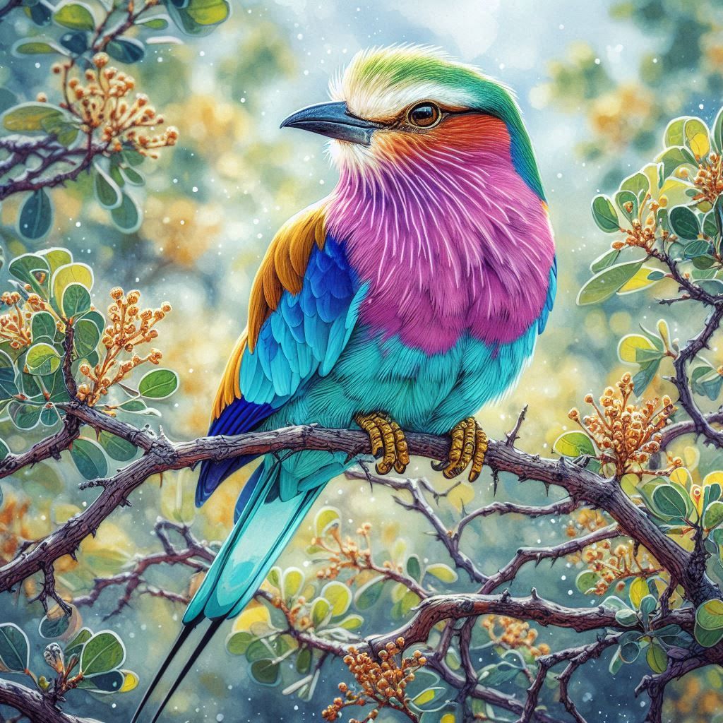 Lilac Breasted Roller