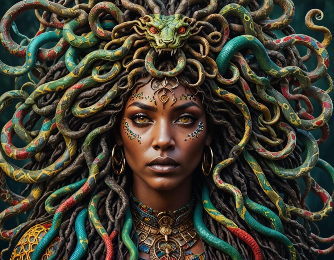 Medusa.  by @Bichoptero