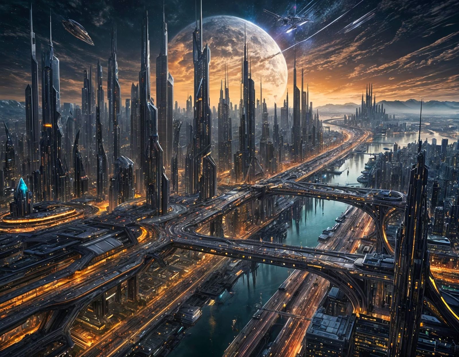 metropolis   by @Sakata Gintoki