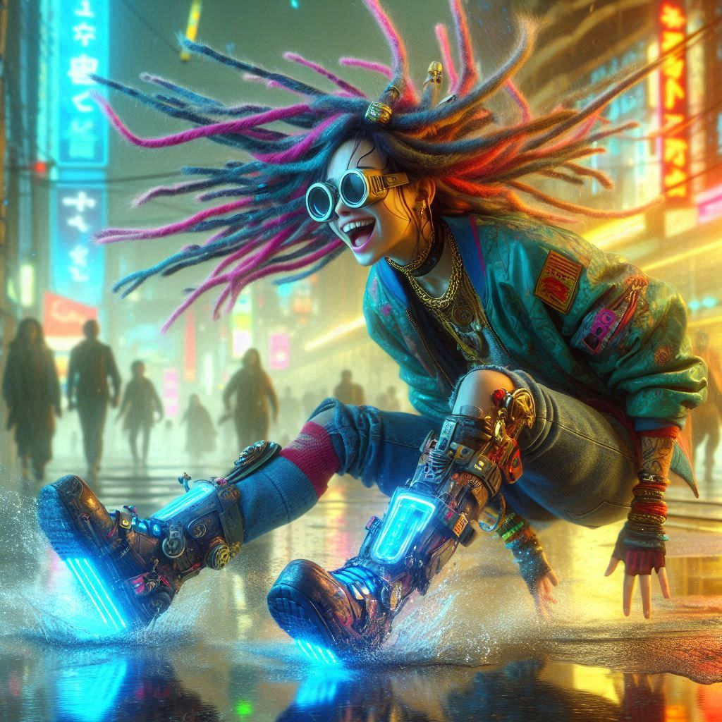 Bixi the street runner.