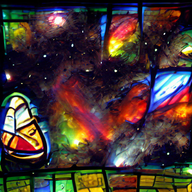 Stained Glass in Outer Space