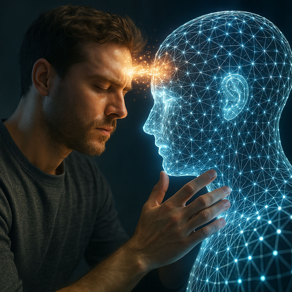 A guy transfers his soul to a large language model