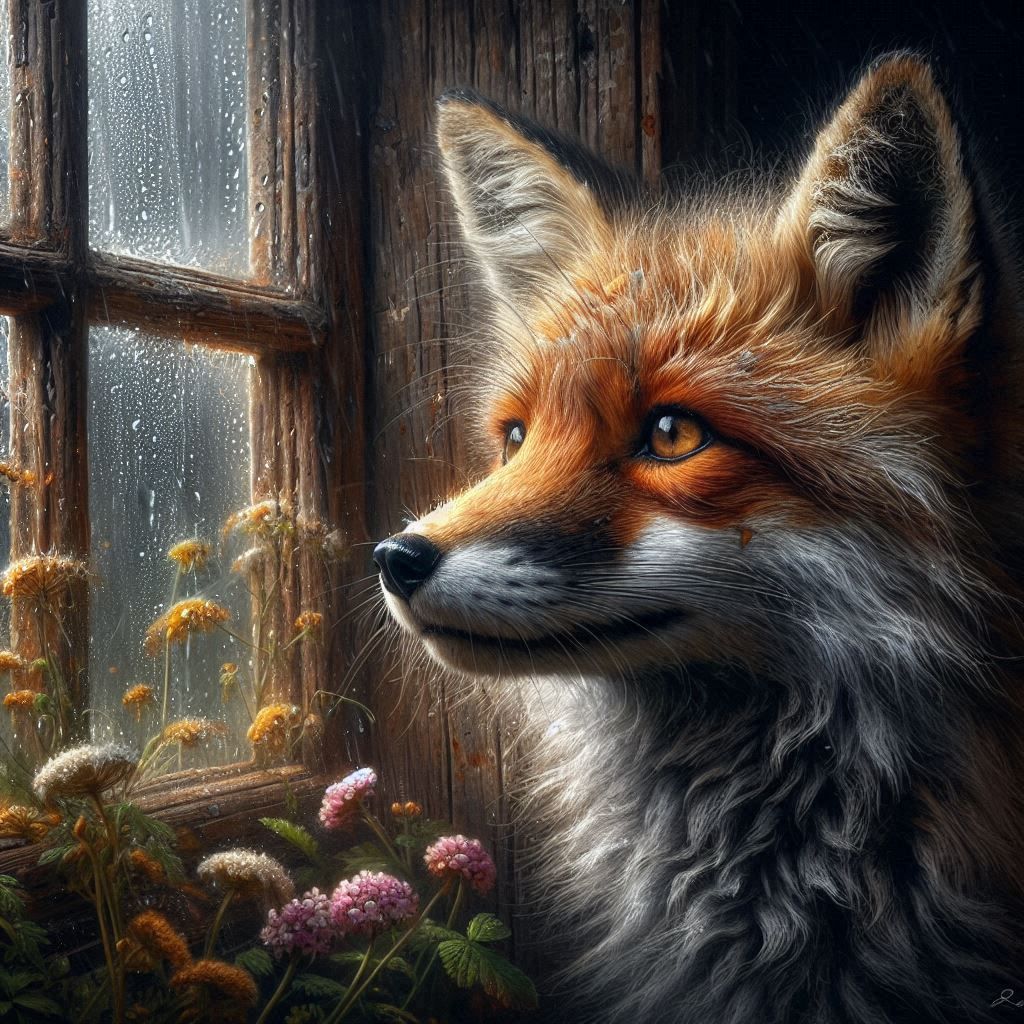 Waiting for the rain to stop ๐๐