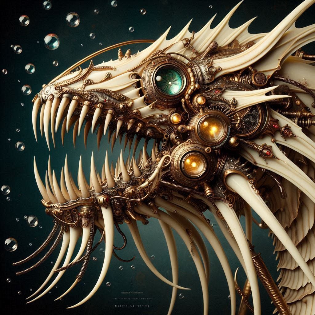 Steampunk dragon