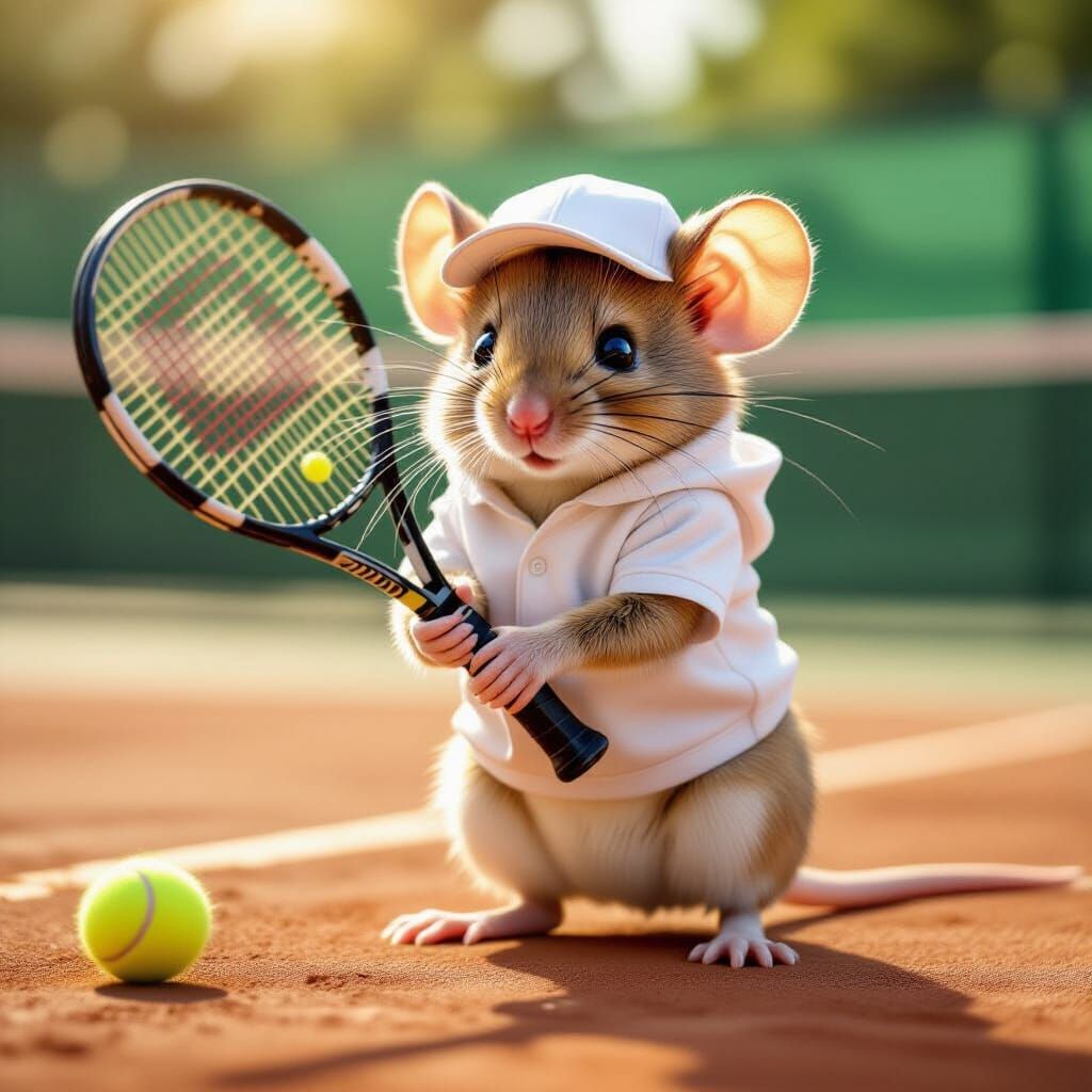 the tennis pro  by @Sig