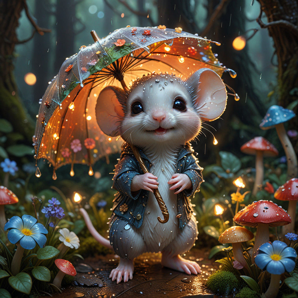 The Fairy Umbrella  by @DarkValkyrie