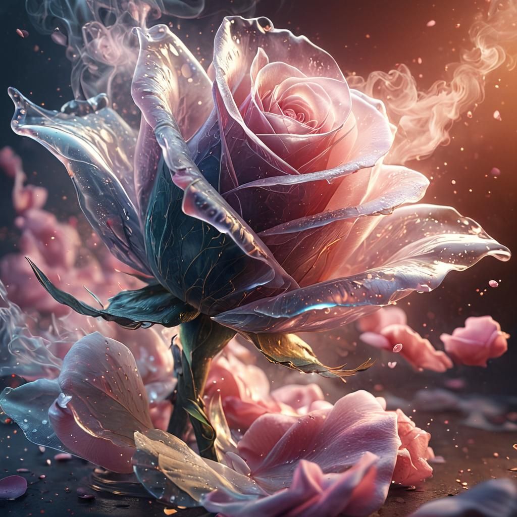rose of sorrow AI Generated Artwork NightCafe Creator