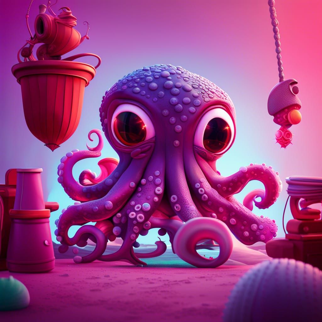 Ruby Gillman, Teenage Kraken AI Generated Artwork NightCafe Creator