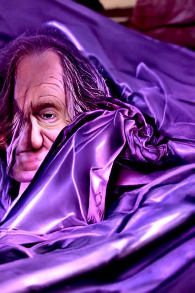 Filch draped in satin sheets - AI Generated Artwork - NightCafe Creator