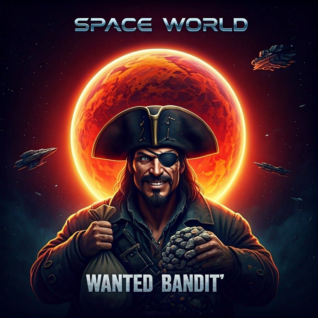 Interstellar Poster space pirates wanted