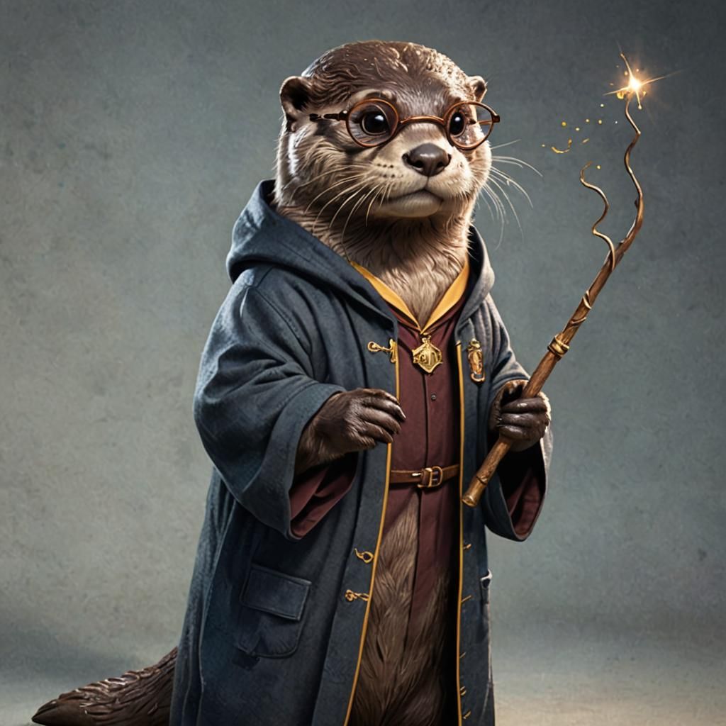 Harry P. Otter  by @akaSpooky