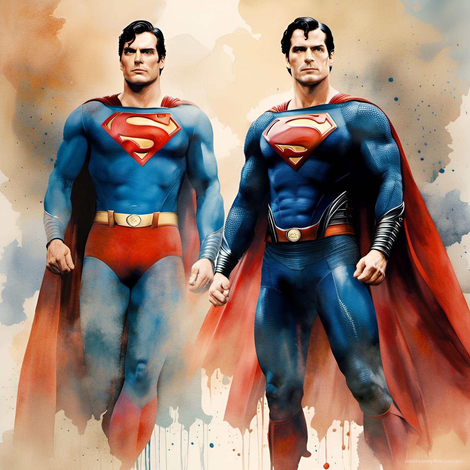 Supermen - AI Generated Artwork - NightCafe Creator