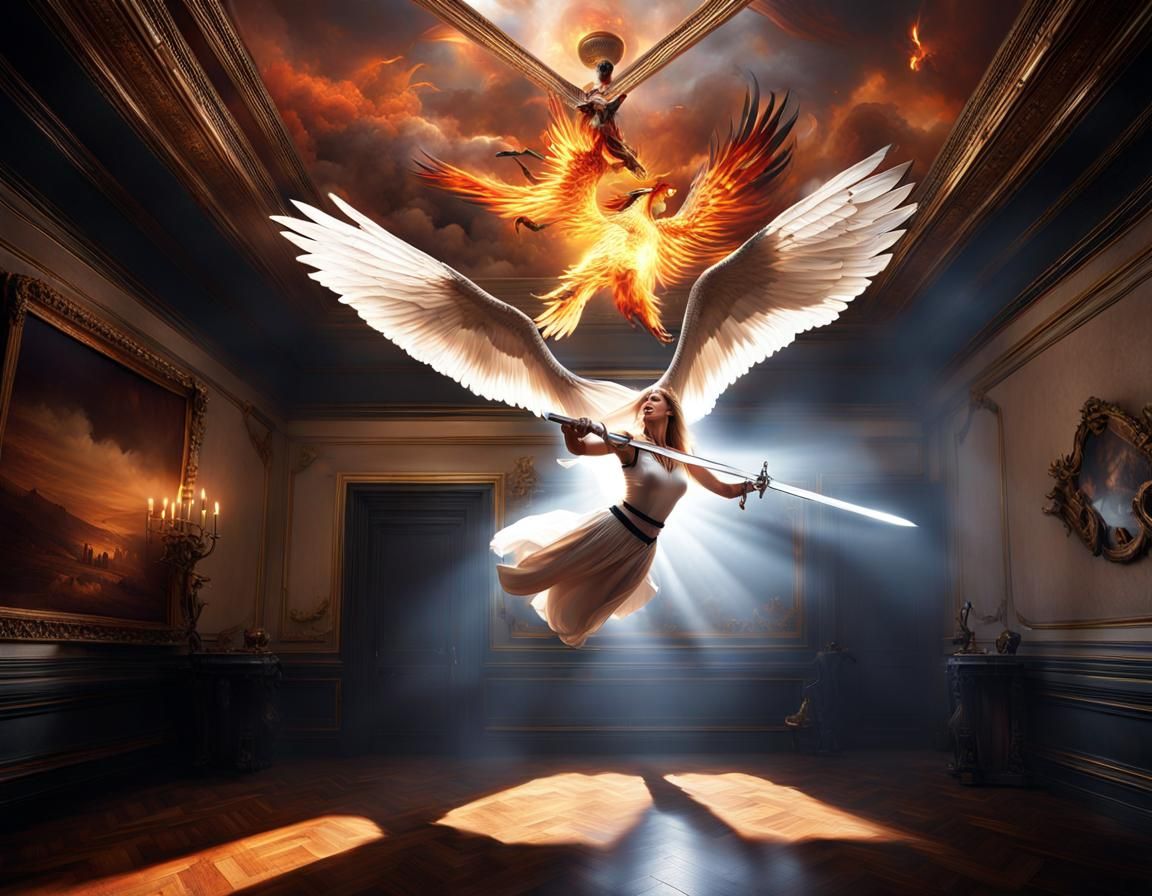 Home Guardian Angel AI Generated Artwork NightCafe Creator