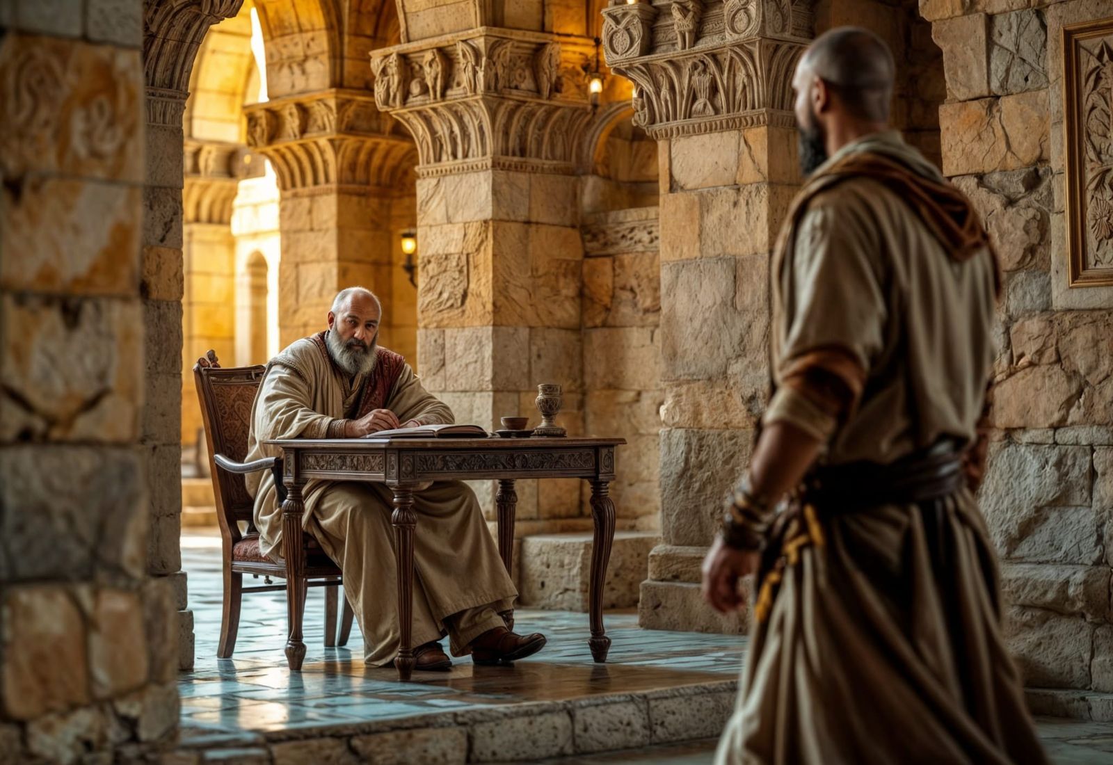 Haman confronts Mordecai II