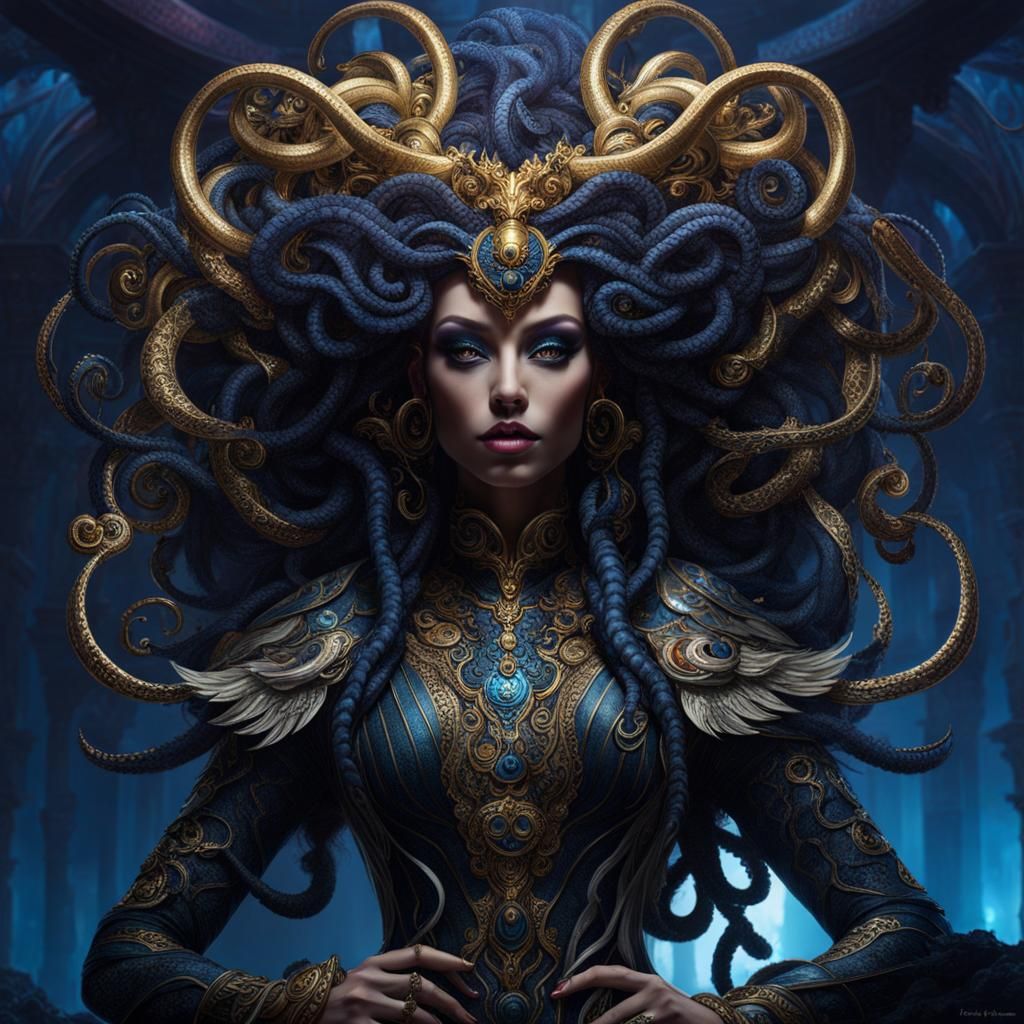 Medusa - AI Generated Artwork - NightCafe Creator