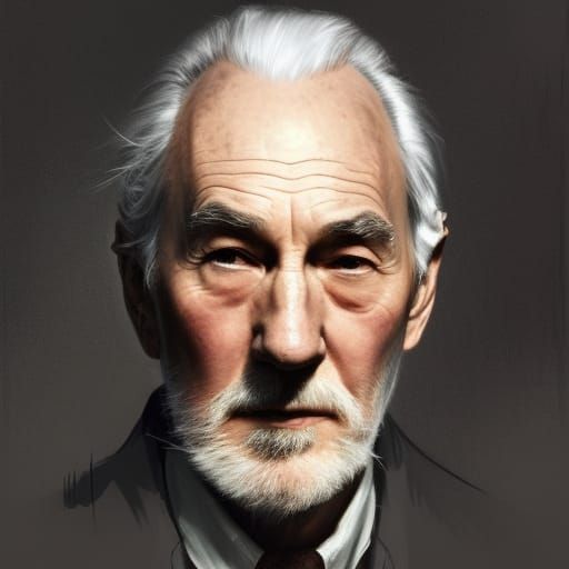 Christopher Lee, Ian McKellen, Patrick Stewart  by @FatAndy