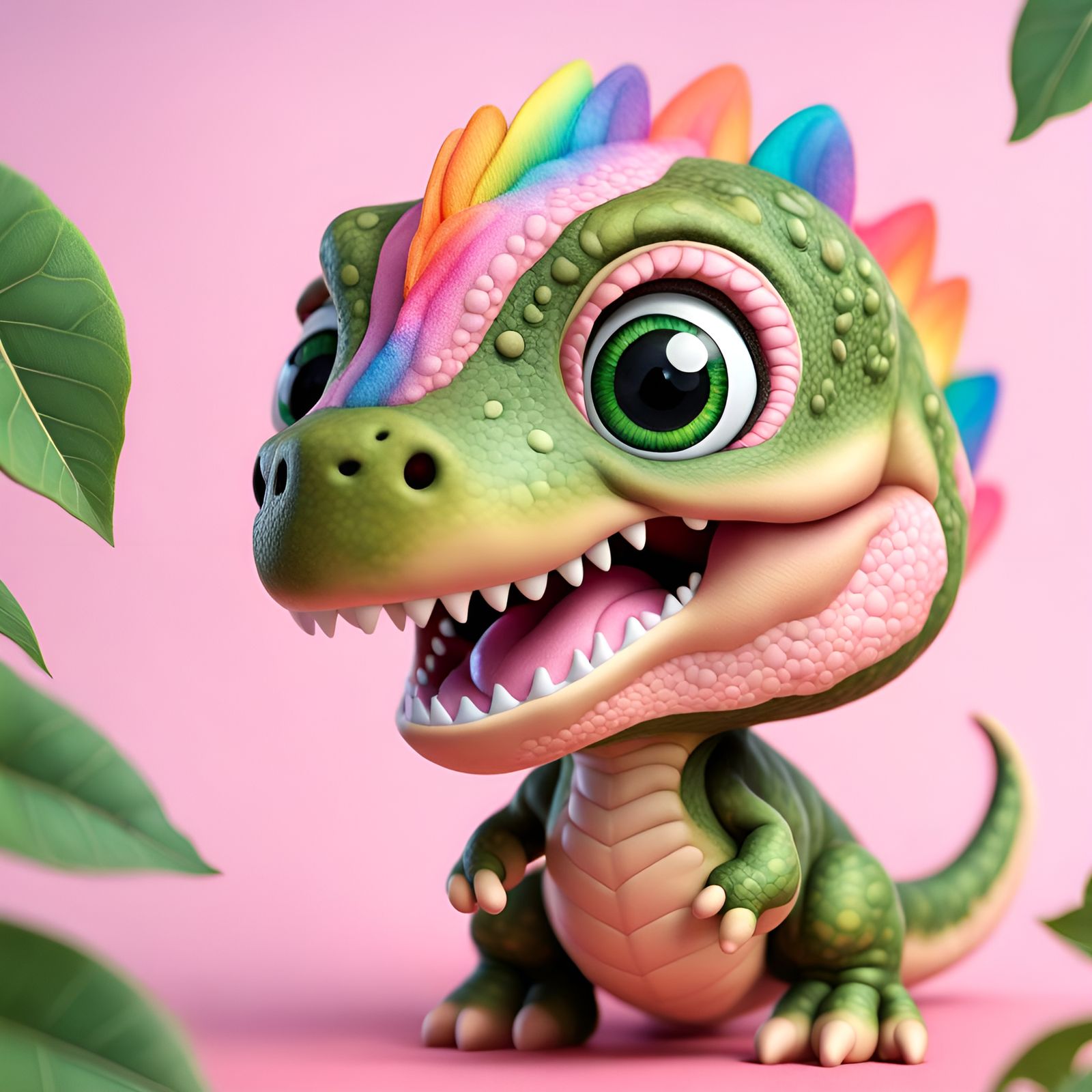 Baby T-Rex  by @OddLilDuck