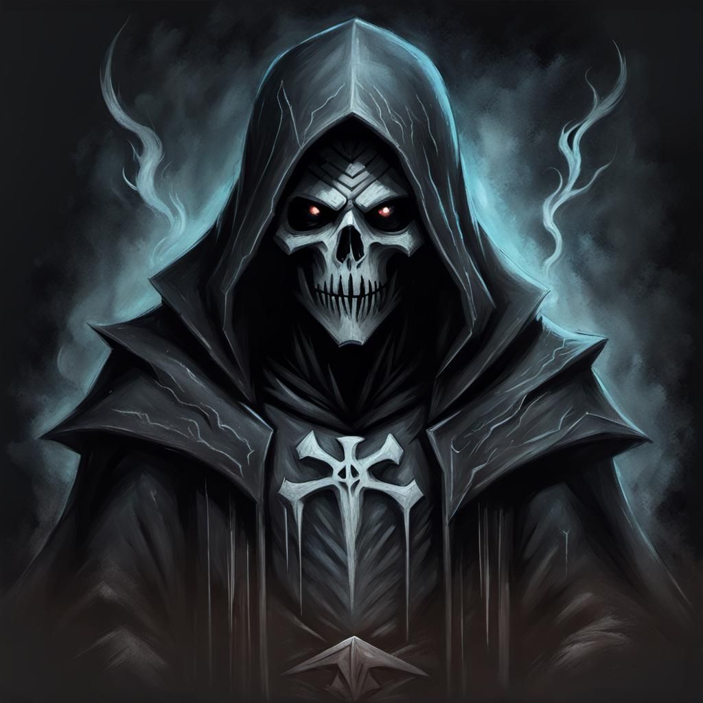 Grimdark in chalk art style - AI Generated Artwork - NightCafe Creator