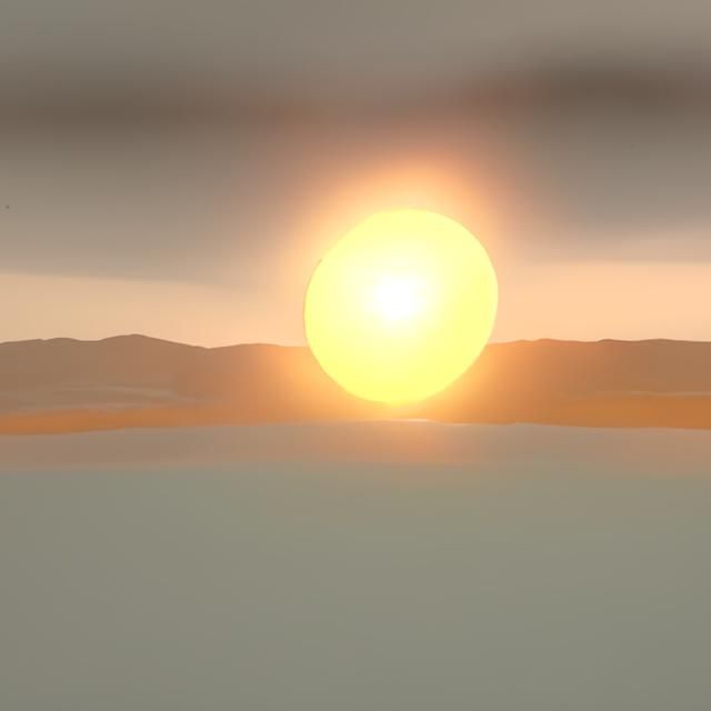the sun