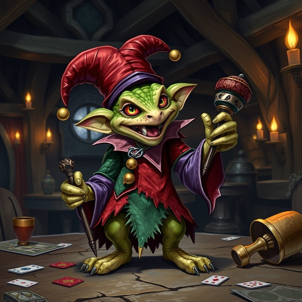 Flixazarbix the Kobold Jester