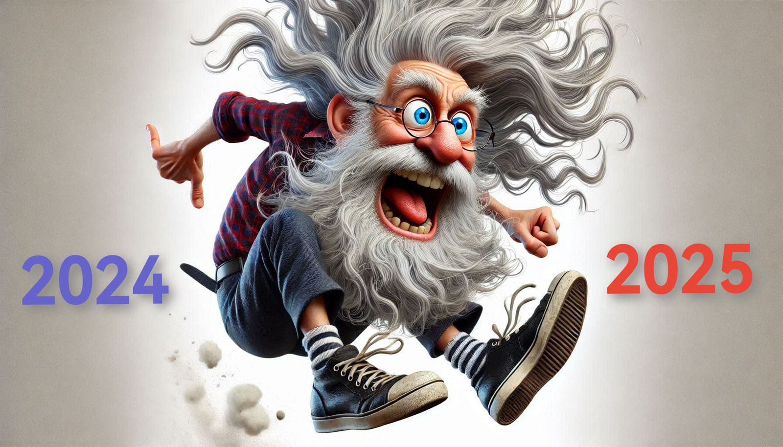 Taking a flying leap...