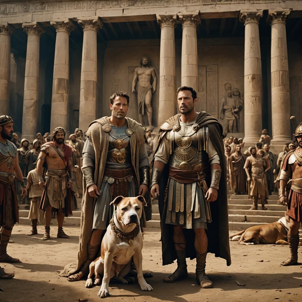 JLo, Mark Antony, and Ben Affleck in Ancient Rome