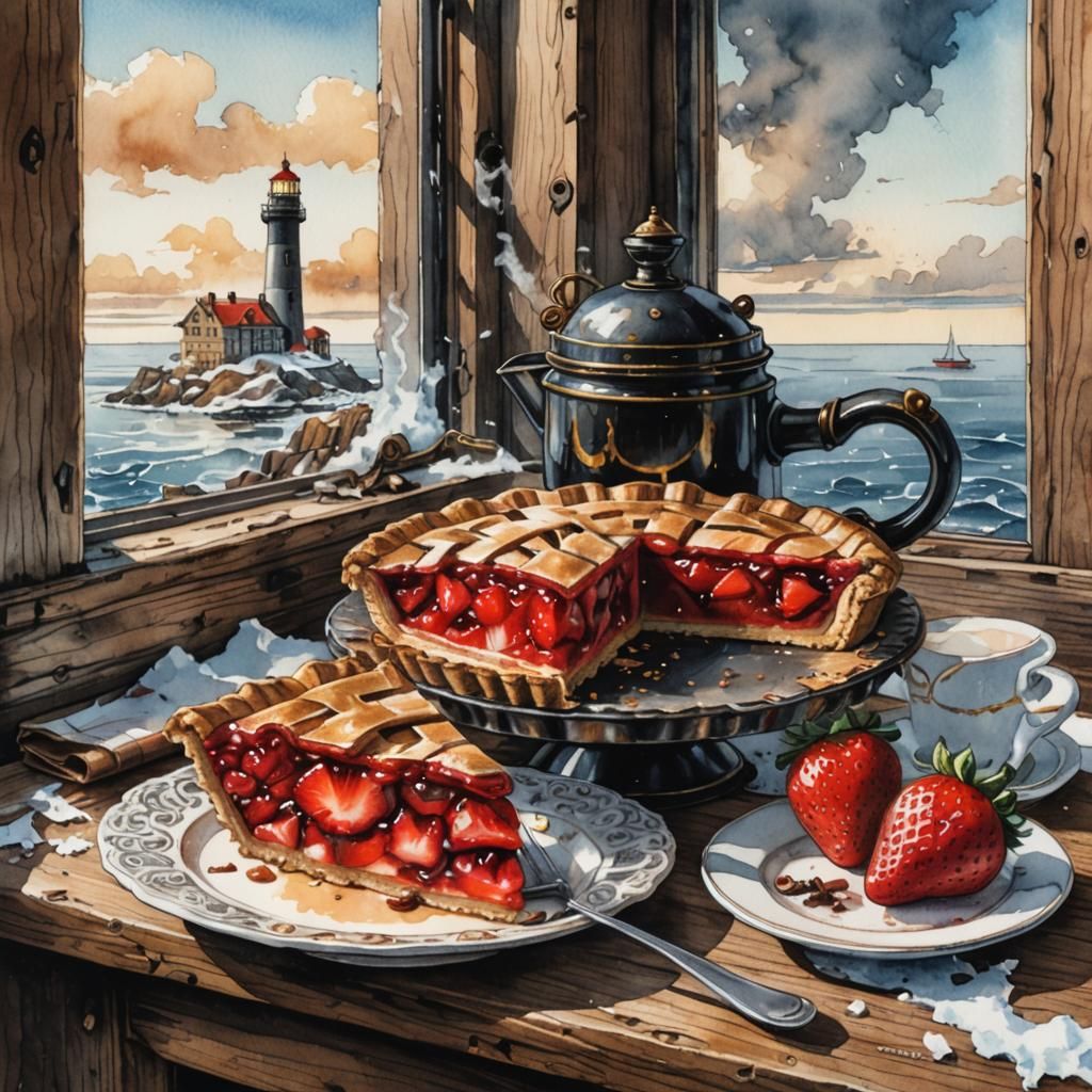 strawberry pie