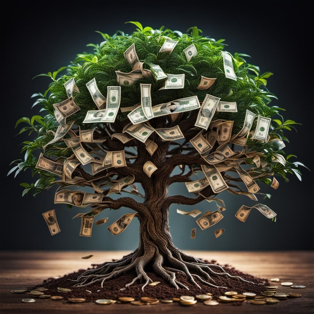 tree that grows money  by @Al