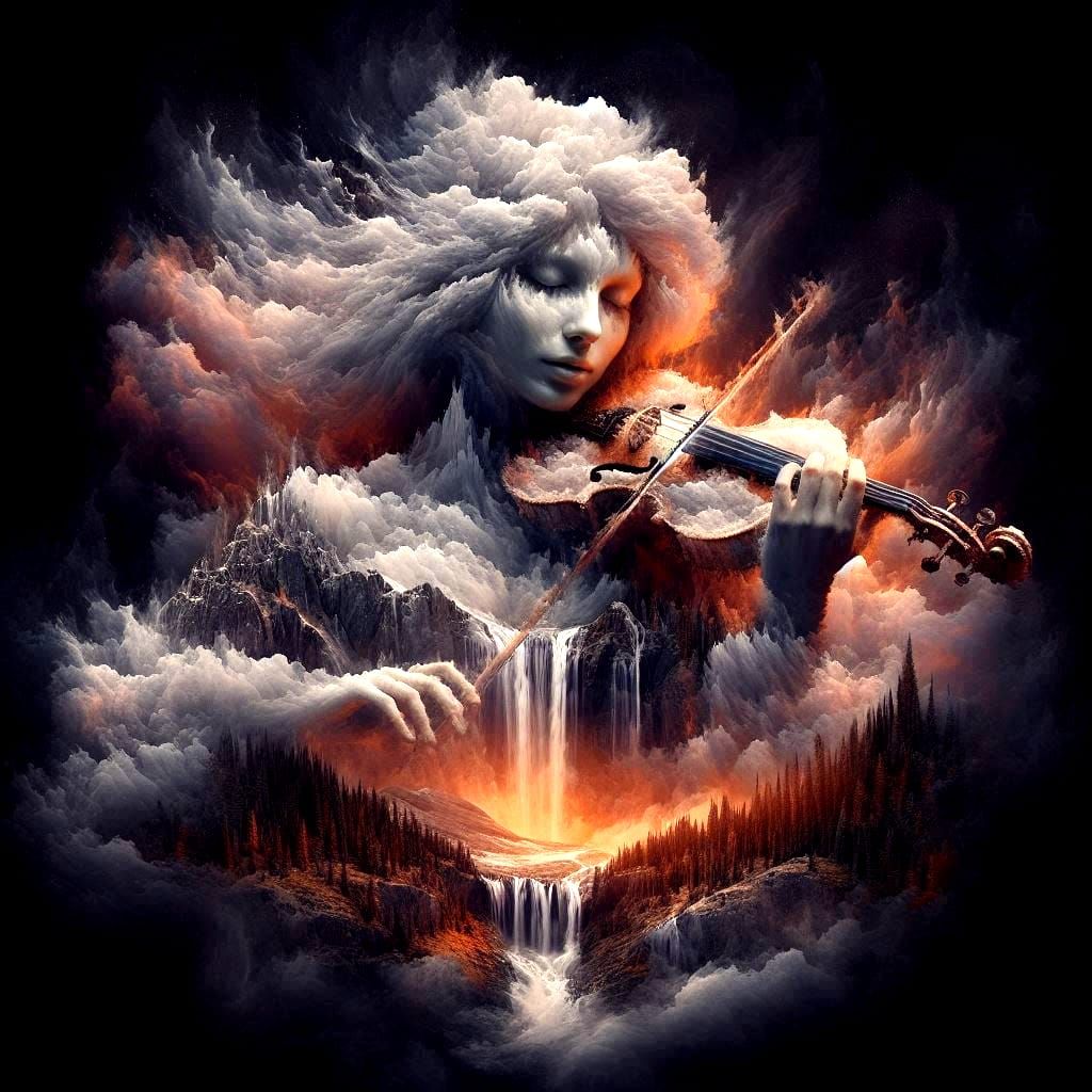 When she plays, she's at peace