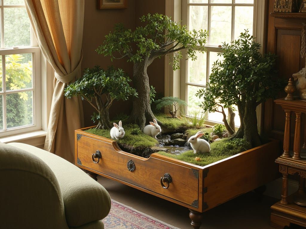 A Forest In A Chest  by @Autumn