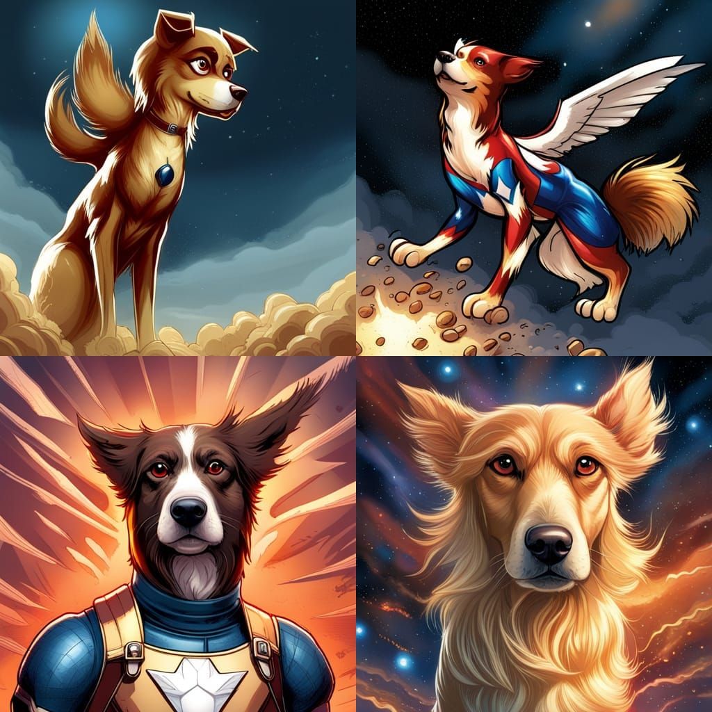 Superhero Dogs!