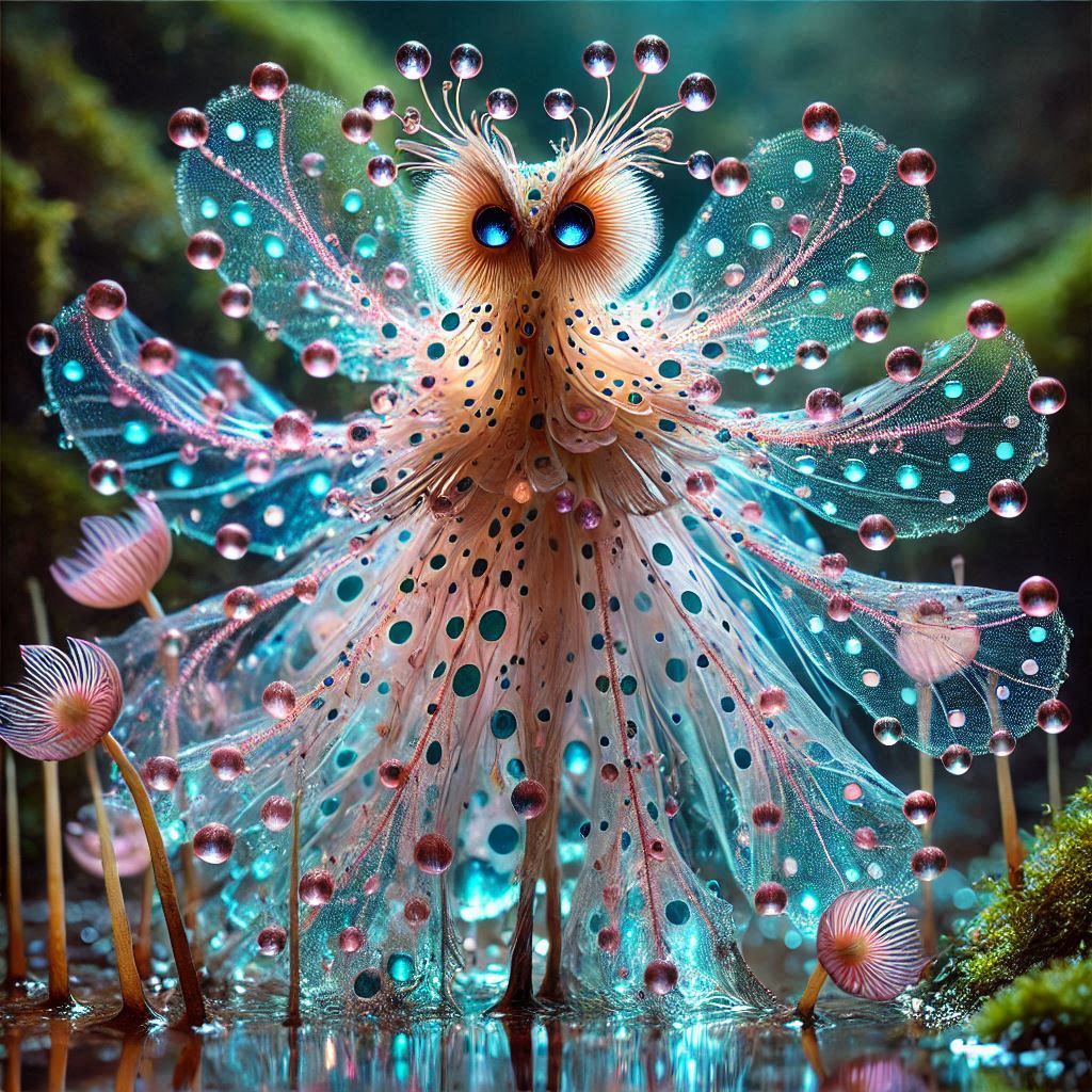 Owlin Sprite In Pink....