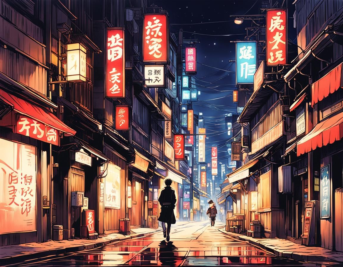 city at night