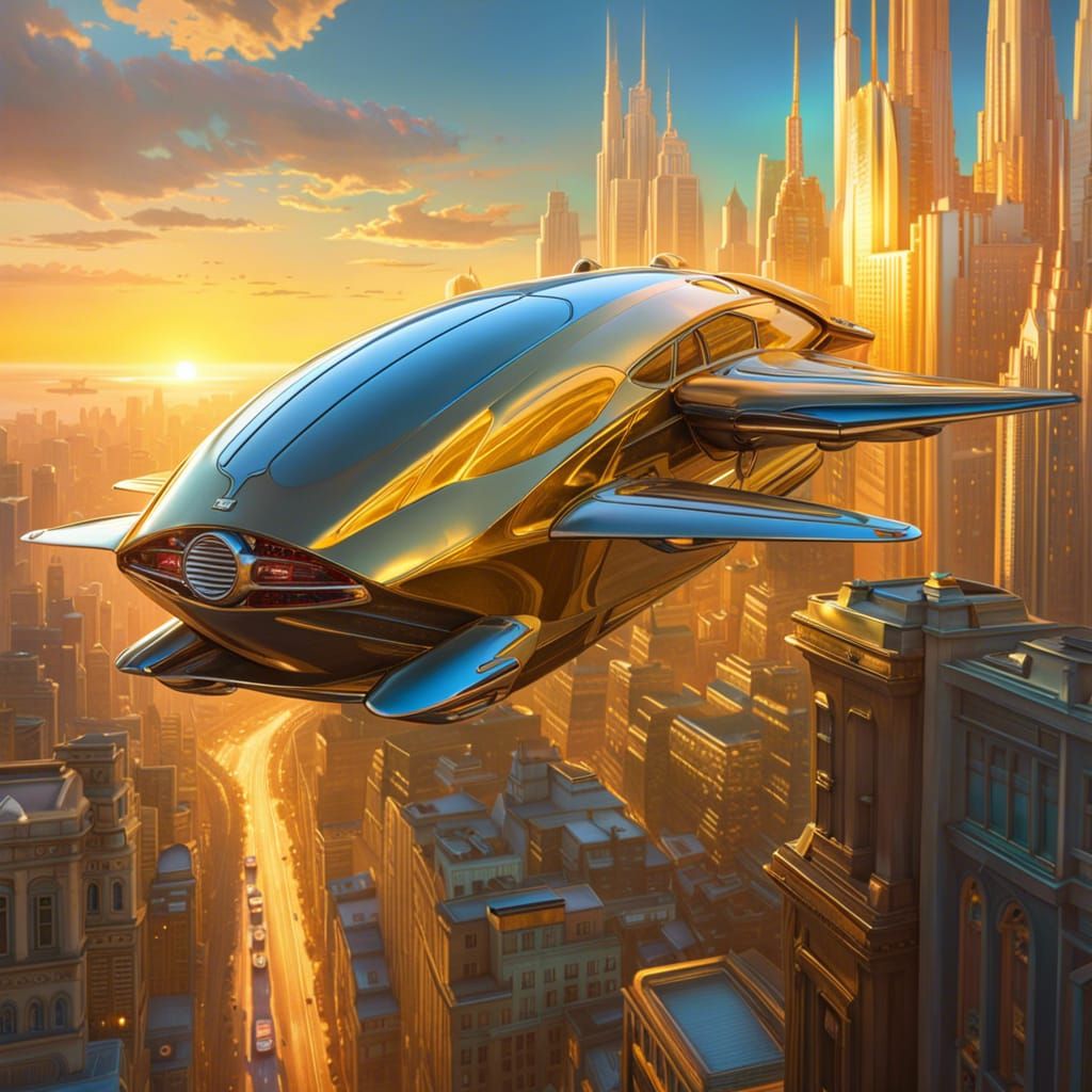 Still waiting for my flying car  by @Mike Ritchie